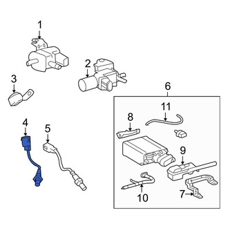 Toyota OE - Front Left Oxygen Sensor