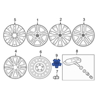 Toyota OE - Wheel Cap