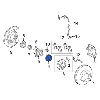 Toyota OE - Front Outer Wheel Seal