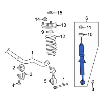Toyota OE - Front Suspension Shock Absorber