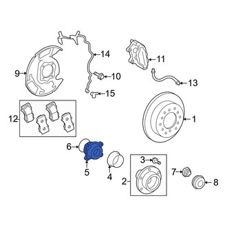 Toyota OE - Front Wheel Bearing