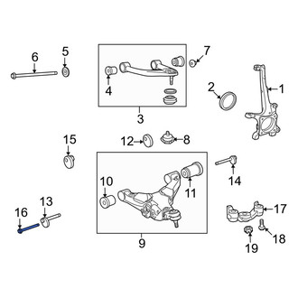 Toyota OE - Lower Suspension Control Arm Bolt