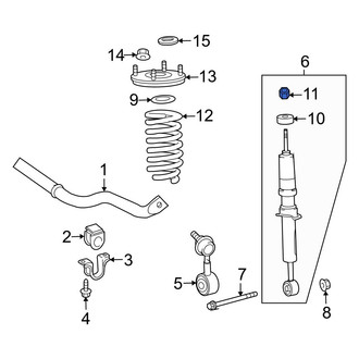 Toyota OE - Upper Suspension Shock Absorber Nut