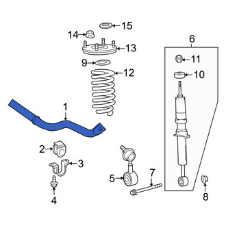 Toyota OE - Front Suspension Stabilizer Bar