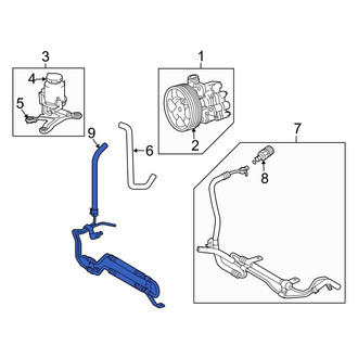 Toyota OE - Power Steering Cooler