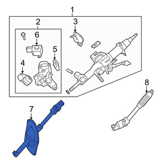 Toyota OE - Rear Steering Shaft