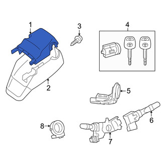 Toyota OE - Upper Steering Column Cover