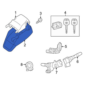 Toyota OE - Lower Steering Column Cover