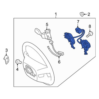 Toyota OE - Steering Wheel Radio Controls