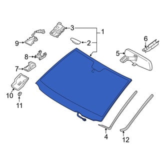 Toyota OE - Front Windshield