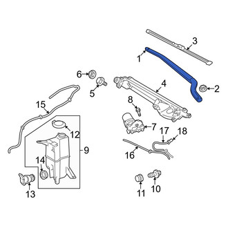 Toyota OE - Front Left Wiper Arm