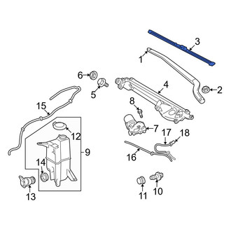 Toyota OE - Right Wiper Blade