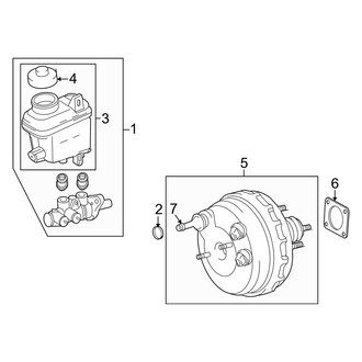 Toyota OE - Cowl - Components on Dash Panel