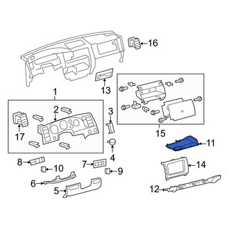 Toyota OE - Lower Instrument Panel Cover