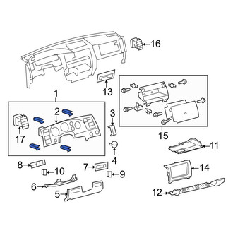 Toyota OE - Dashboard Panel