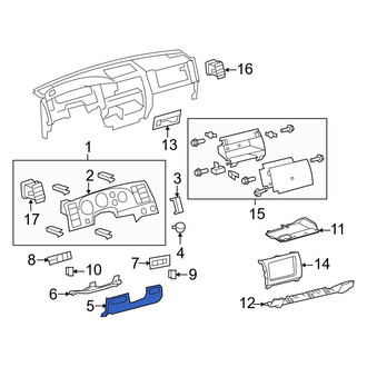 Toyota OE - Lower Instrument Panel Trim Panel