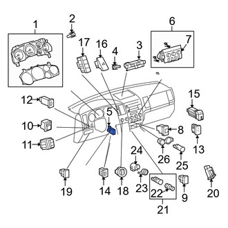 Toyota OE - Cabin Air Temperature Sensor
