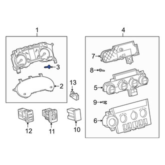 Toyota OE - GPS Navigation System Screw