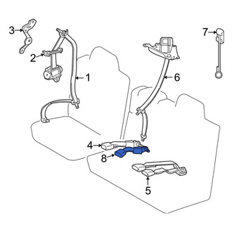Toyota OE - Front Left Seat
