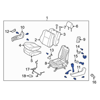 Toyota OE - Front Right Seat