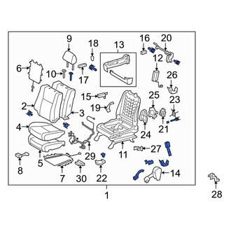 Toyota OE - Front Left Seat