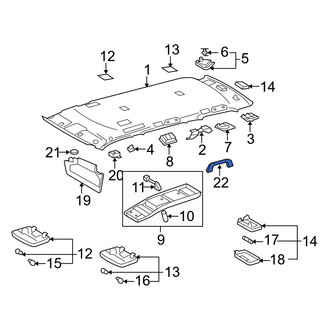 Toyota OE - Front Right Interior Grab Bar