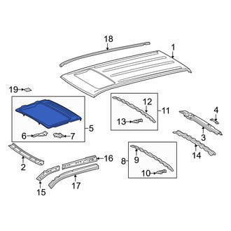 Toyota OE - Sunroof Reinforcement