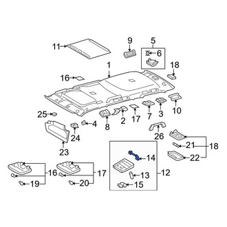 Toyota OE - Navigation Microphone