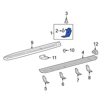 Toyota OE - Left Rocker Panel Guard