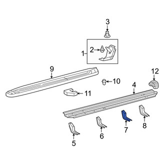 Toyota OE - Running Board Mounting Bracket