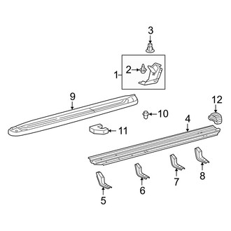 Toyota OE - Pillars, Rocker & Floor - Exterior Trim
