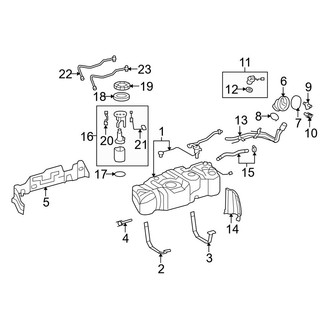 Toyota OE - Fuel System Components