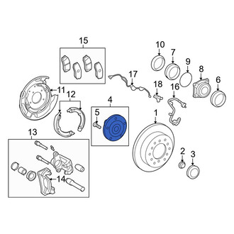 Toyota OE - Front Wheel Hub