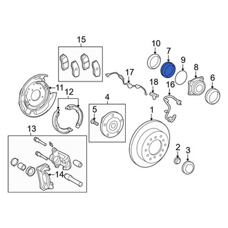 Toyota OE - Front Inner Wheel Seal