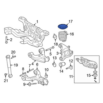 Toyota OE - Rear Coil Spring Insulator