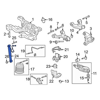 Toyota OE - Rear Suspension Shock Absorber