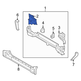 Toyota OE - Rear Right Rear Body Panel Extension