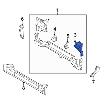 Toyota OE - Rear Left Rear Body Panel Extension