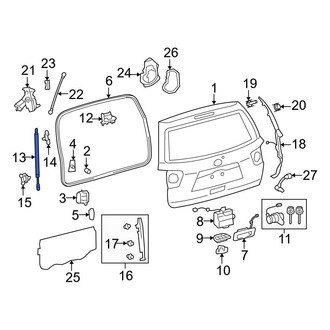Toyota OE - Right Liftgate Lift Support