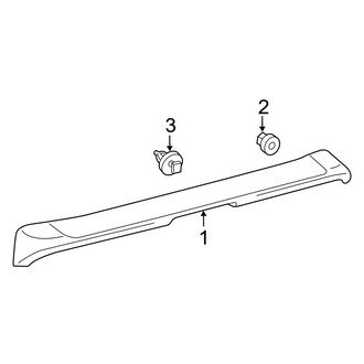 Toyota OE - Lift Gate - Spoiler
