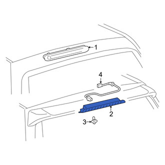 Toyota OE - Rear Center High Mount Stop Light