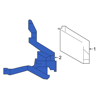 Toyota OE - Right Blind Spot Detection System Warning Sensor Bracket