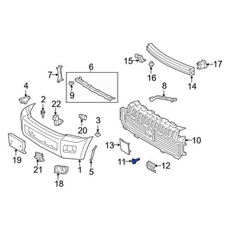Toyota OE - Grille Reinforcement Bolt