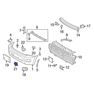 Toyota OE - Front Cruise Control Distance Sensor