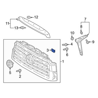Toyota OE - Grille Nut