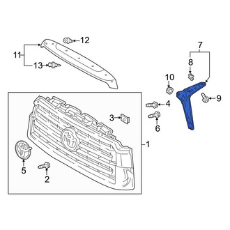 Toyota OE - Left Grille Bracket