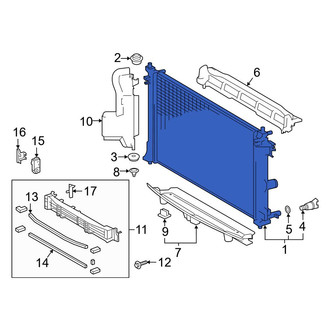 Toyota OE - Radiator