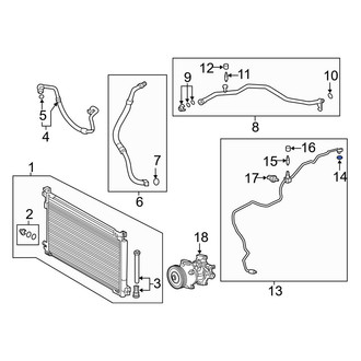 Toyota OE - A/C Refrigerant Line O-Ring