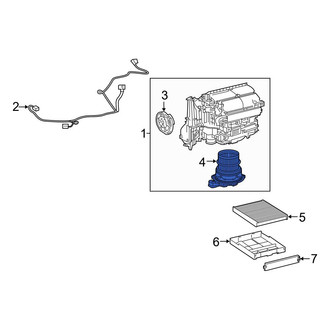 Toyota OE - HVAC Blower Motor Assembly