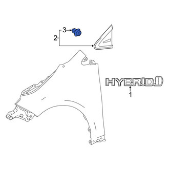 Toyota OE - Wheel Arch Molding Clip